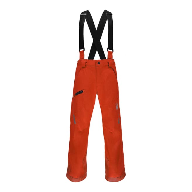 Spyder Kids Orange Propulsion Ski Trousers