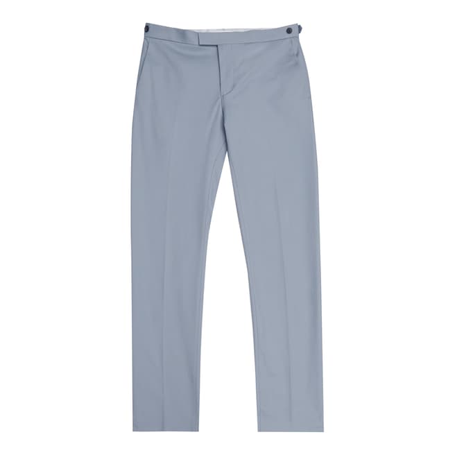 Reiss Soft Blue Jeremy Slim Fit Suit Trousers