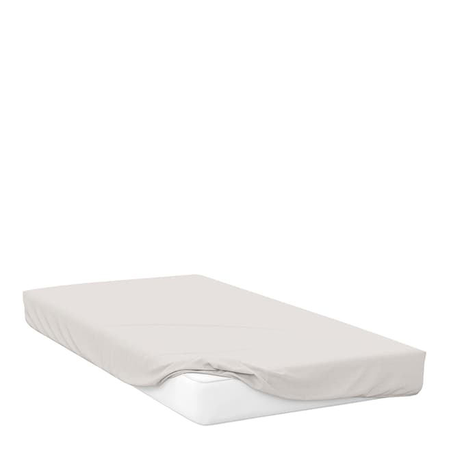 Belledorm 400TC Egyptian Cotton King Fitted Sheet, Ivory