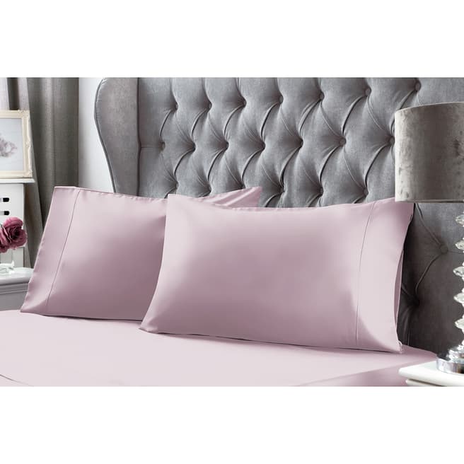 Belledorm 400TC Premium Housewife Pillowcase, Mulberry