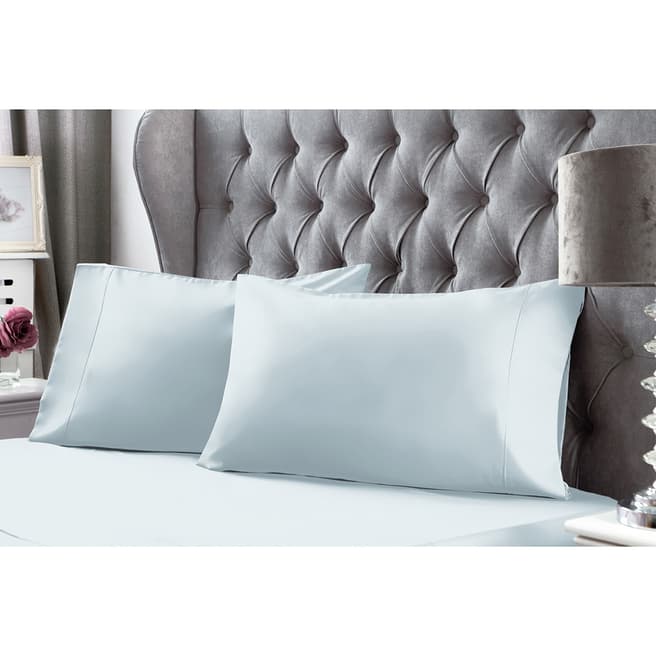 Belledorm 400TC Premium Housewife Pillowcase, Duck Egg