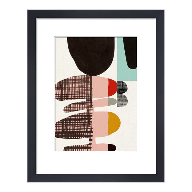 Inaluxe Pink Connection Framed Print, 28x36cm