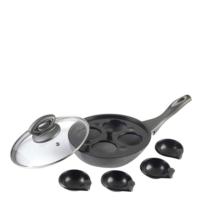 Salter Marble Collection 4 Cup Egg Poaching Pan