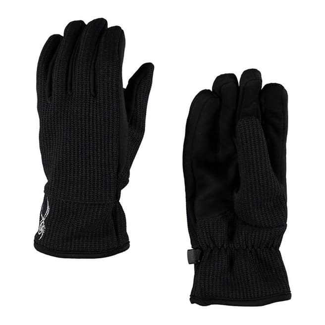 Spyder Black Stryke Fleece Gloves