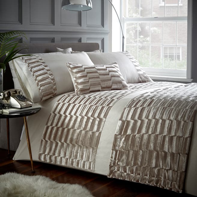 Portfolio Home Murray Quilted Runner, Oyster