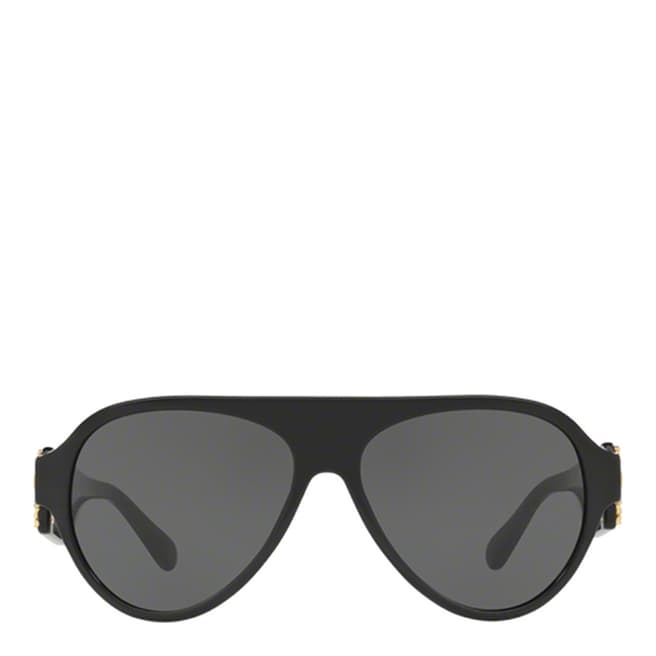 Versace Women's Marble Brown/Gold Gradient Sunglasses 54mm