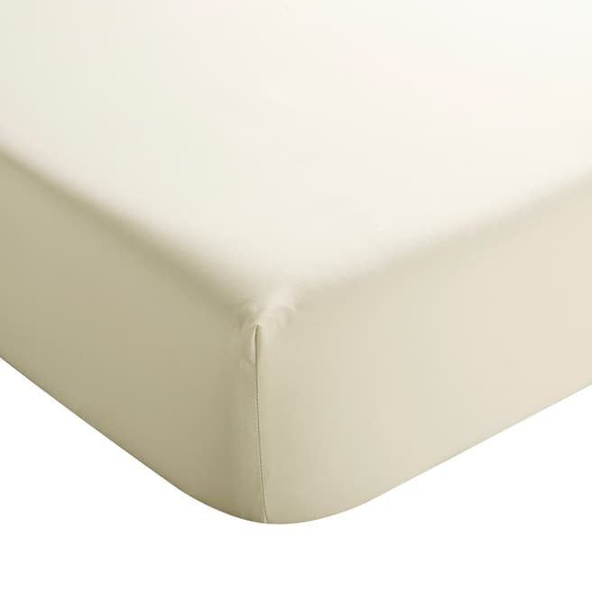 Christy 400TC Sateen King Fitted Sheet, Gold
