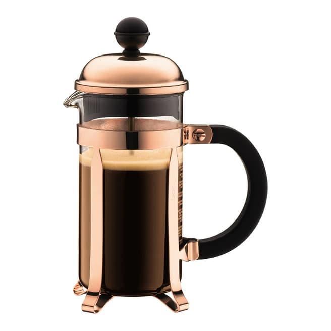 Bodum Caffettiera 3 Cup Coffee Maker, Copper