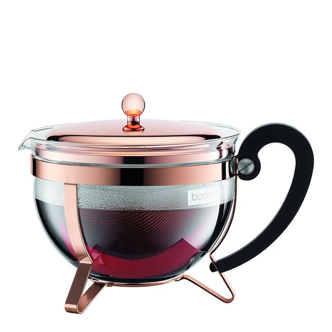 Bodum Chambord Tea Pot 1.3L, Copper