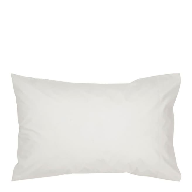 Christy 400TC Sateen Pair of Housewife Pillowcases, White