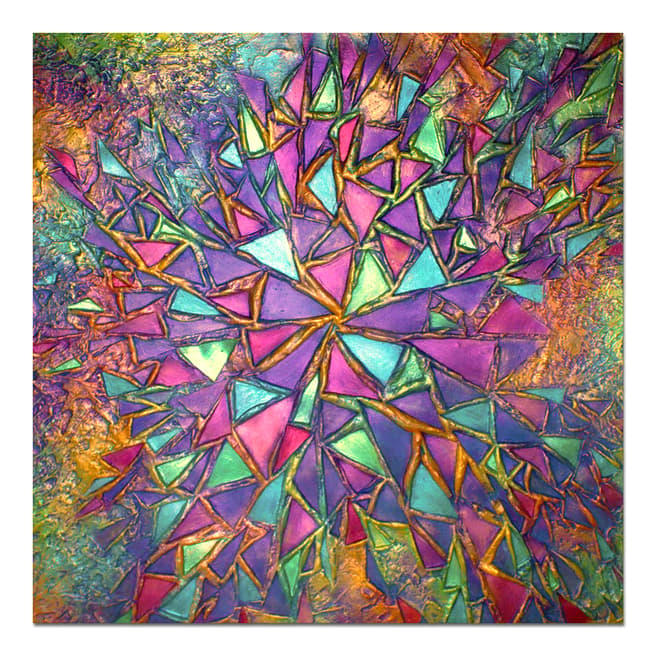 Victoria Stothard Shattered VI Painted Canvas, 90 x 90 cm