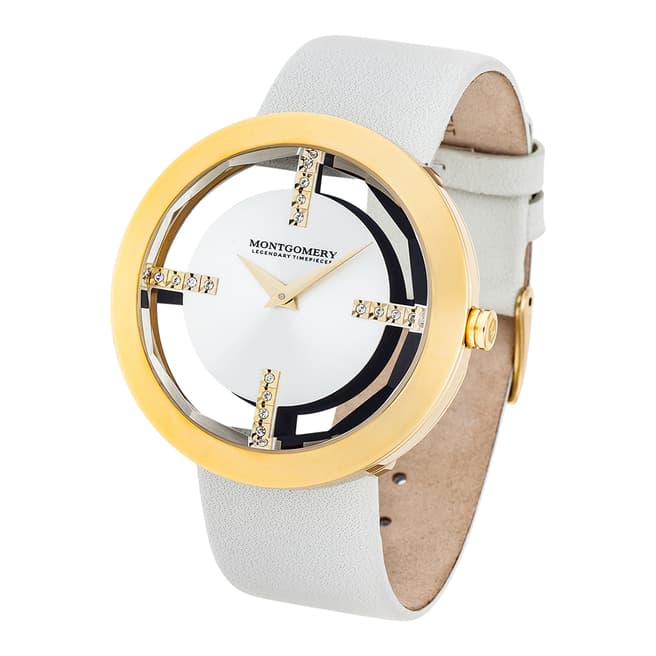 Montgomery Women's Crème/Gold Bristol Watch