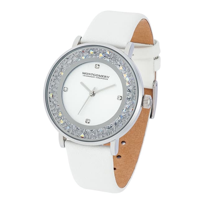 Montgomery Withby Lady Watch white silver