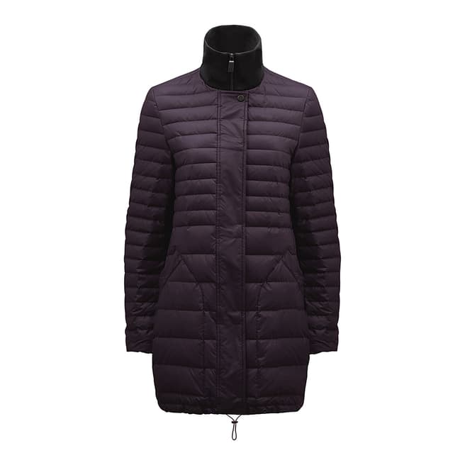Hunter Women's Purple Original Refined Short Down Coat