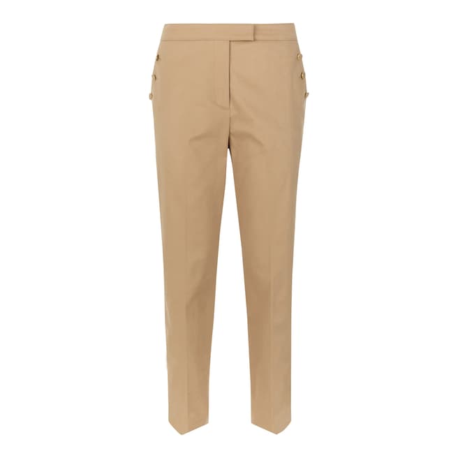 Jaeger Stone Chino Stretch Trousers