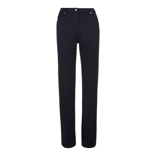 Jaeger Navy 5 Pocket PVL Stretch Trousers