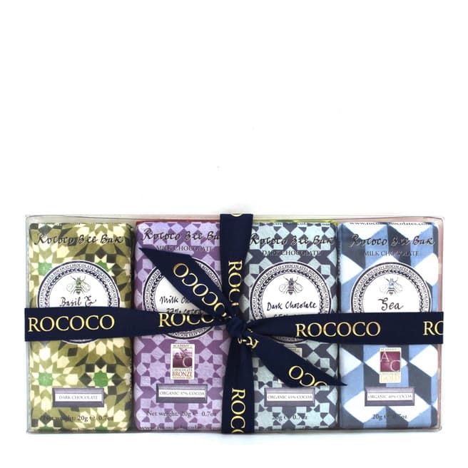 Rococo Set of 8 Mini Bee Bar Chocolate