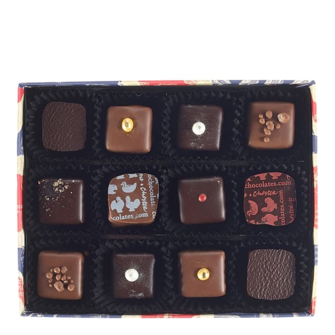 Rococo Chocolate Small Union Jack Selection Box 110g