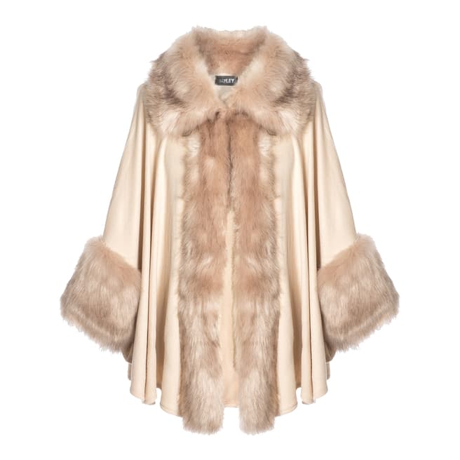 JayLey Collection Luxury Faux Fur Jacket