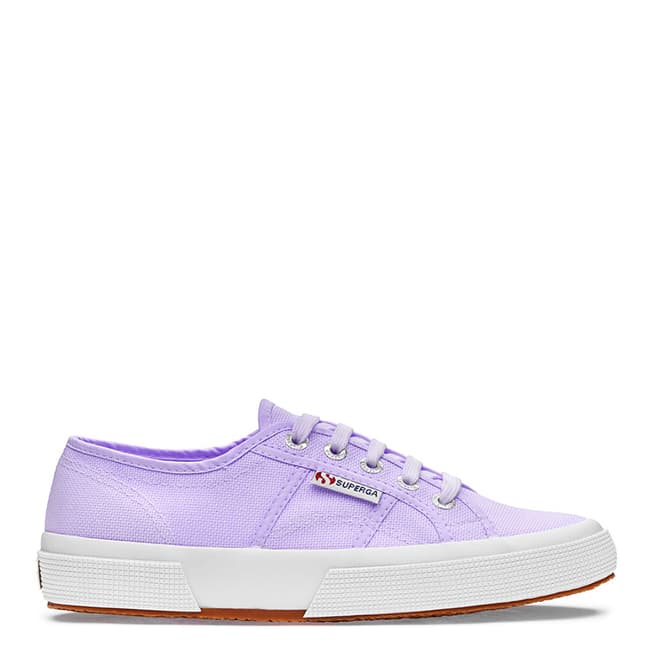 Superga Womens Lilac Canvas Classic Trainers