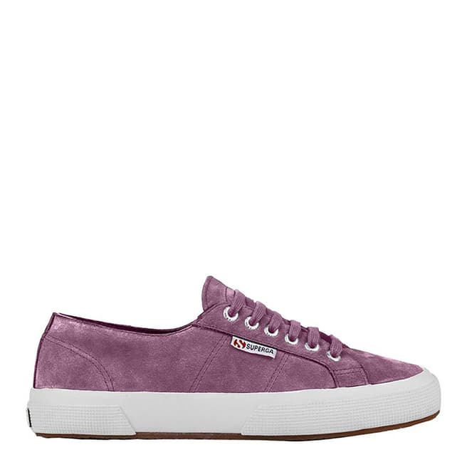 Superga Womens Violet Suede Classic Trainers