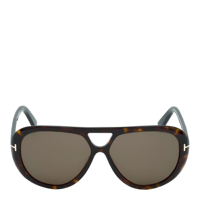 Tom Ford Men's Marley Dark Brown Sunglasses 59mm