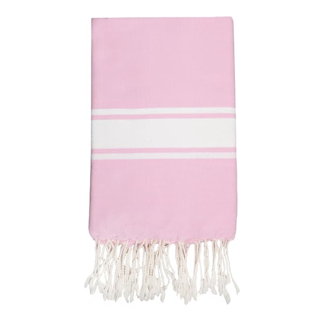 Febronie St Tropez Hammam Towel, Pale Pink