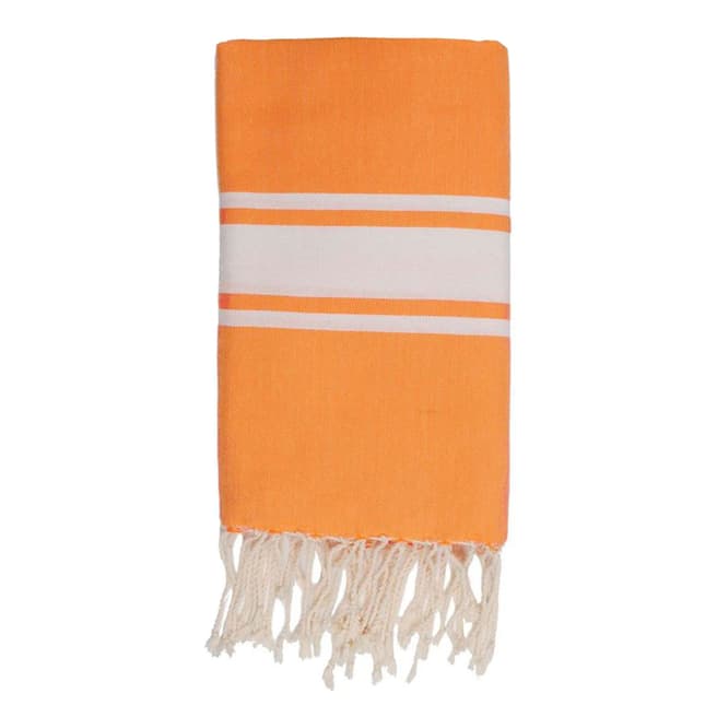 Febronie St Tropez Hammam Towel, Orange