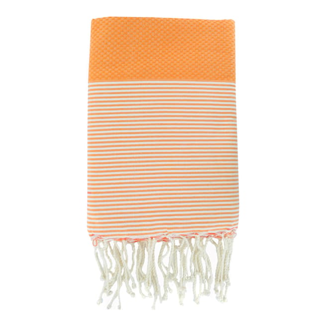Febronie Ibiza Hammam Towel, Orange