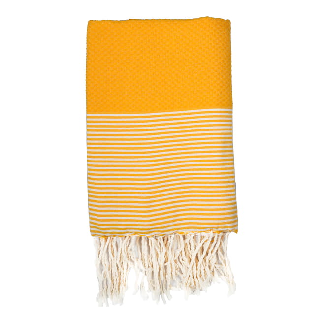 Febronie Ibiza Hammam Towel, Yellow