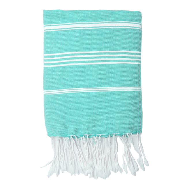 Febronie Mykonos Hammam Towel, Turquoise