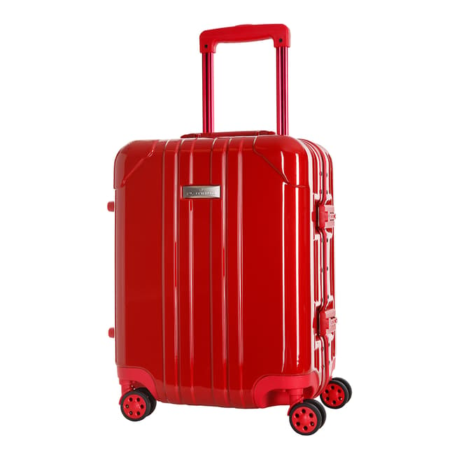Platinium Red Keihley 8 Wheel Suitcase 70cm