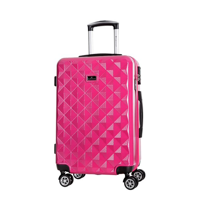 Platinium Rose Pink Gregoria Suitcase 60 cm