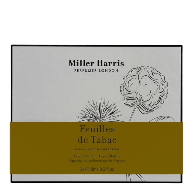 Miller Harris Feuilles De Tabac 3 x 9ml 