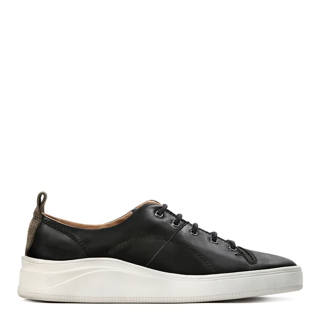 Hudson Black Leather Oyama Sneakers 