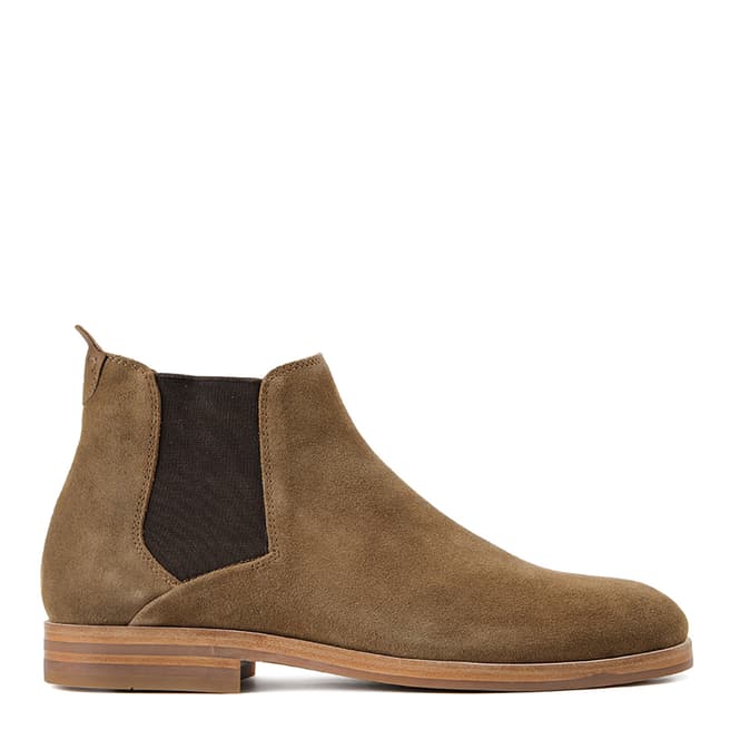 Hudson Tobacco Suede Tonti Chelsea Boots