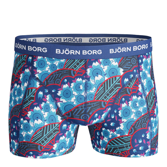 BJORN BORG Men's Blue Boxer Shorts