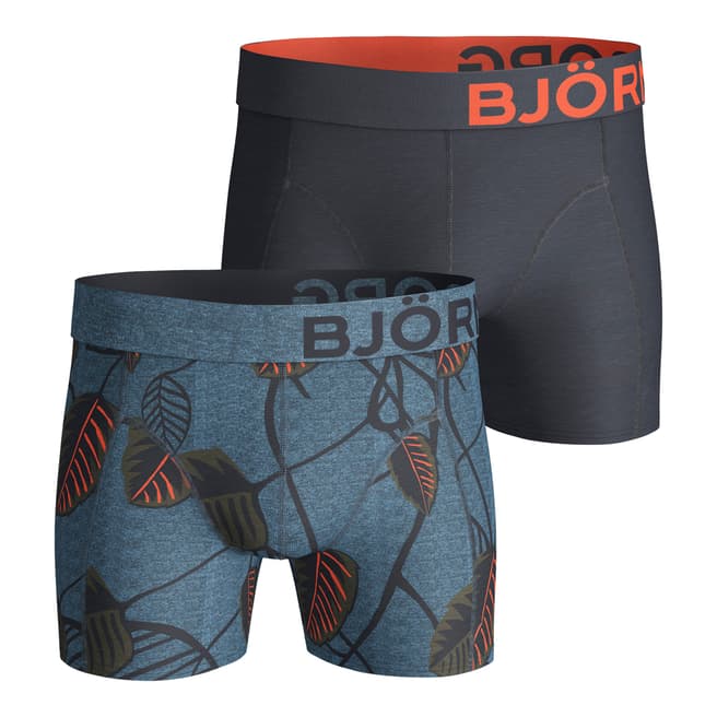 BJORN BORG Men's Nature 2-Pack Boxer Shorts
