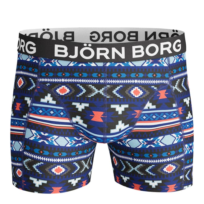 BJORN BORG Men's Multicoloured Navajo 2-Pack Boxer Shorts