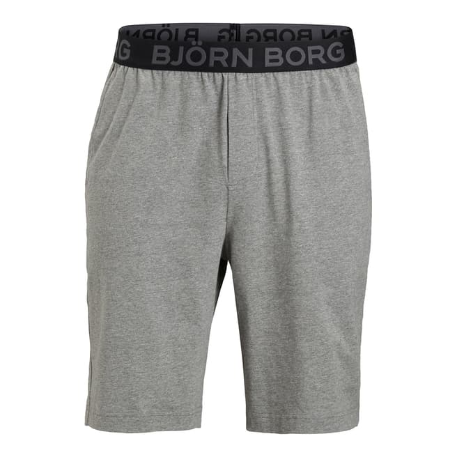 BJORN BORG Grey Seasonal Solid Shorts