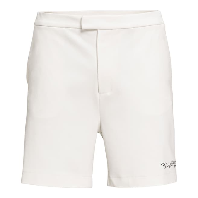 BJORN BORG Men's White Signature Shorts
