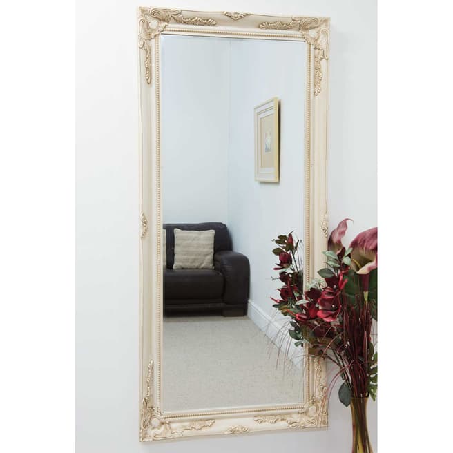 Milton Manor Buxton Ivory Leaner/Wall Mirror 170x79cm
