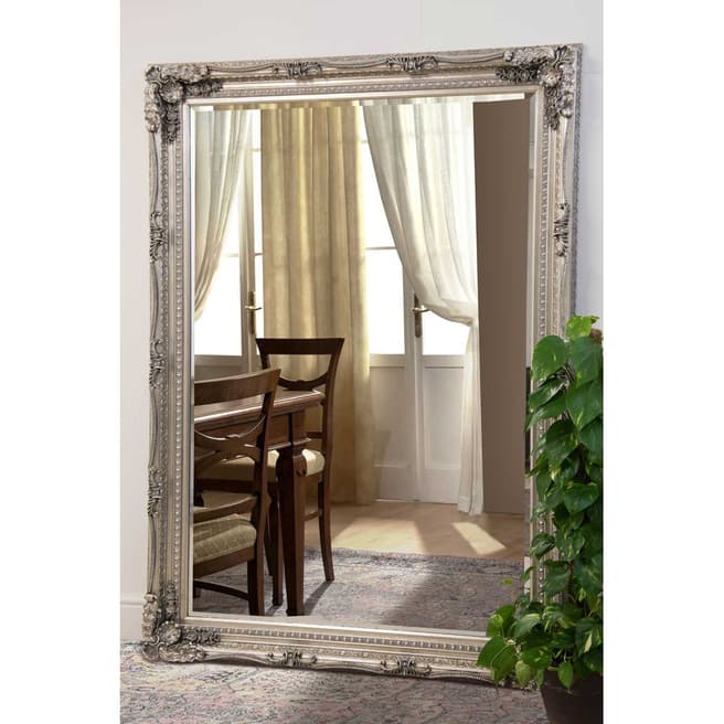 Milton Manor Silver Palais-Royal Leaner Mirror 215x154cm