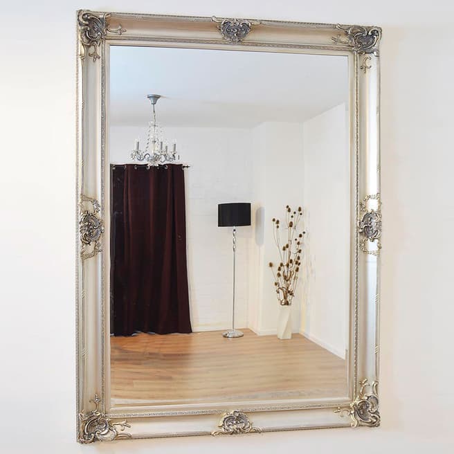 Milton Manor Walton Silver Extra Large Leaner Mirror 213 x 152cm