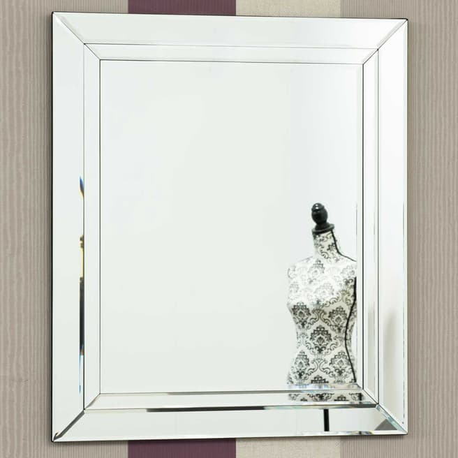 Milton Manor Cranbury All Glass Mirror 68x58cm