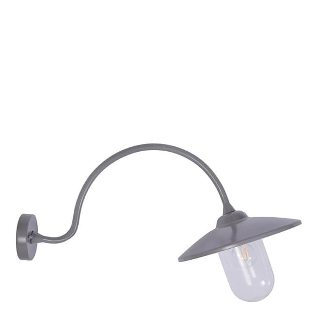 Garden Trading Steel St Ives Arched Swan Neck Light