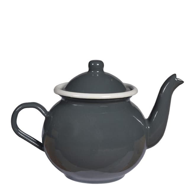 Garden Trading Charcoal Enamel Tea Pot