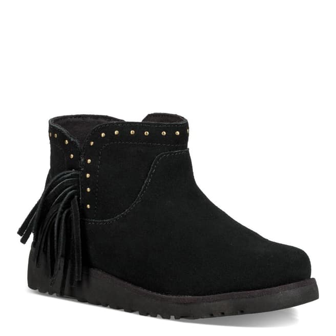 UGG Black Classic Suede Cindy Boot 