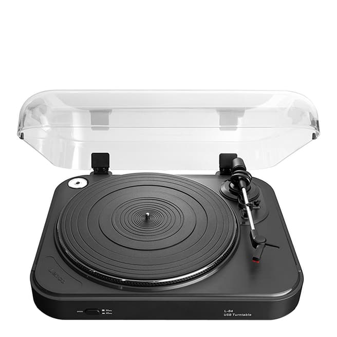 VQ Black Lenco Record Player with USB Connection