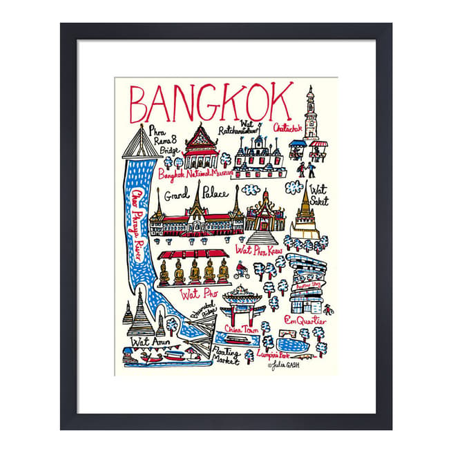 Julia Gash Bangkok Framed Print, 36x28cm